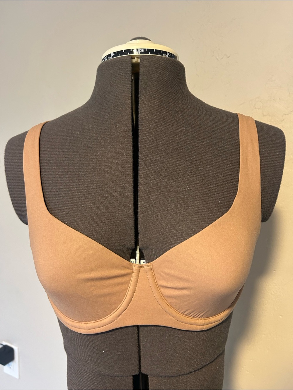 Dobreva 34B Womens Comfancy Unlined Balconette Bra Beige F207 NEW (1892)